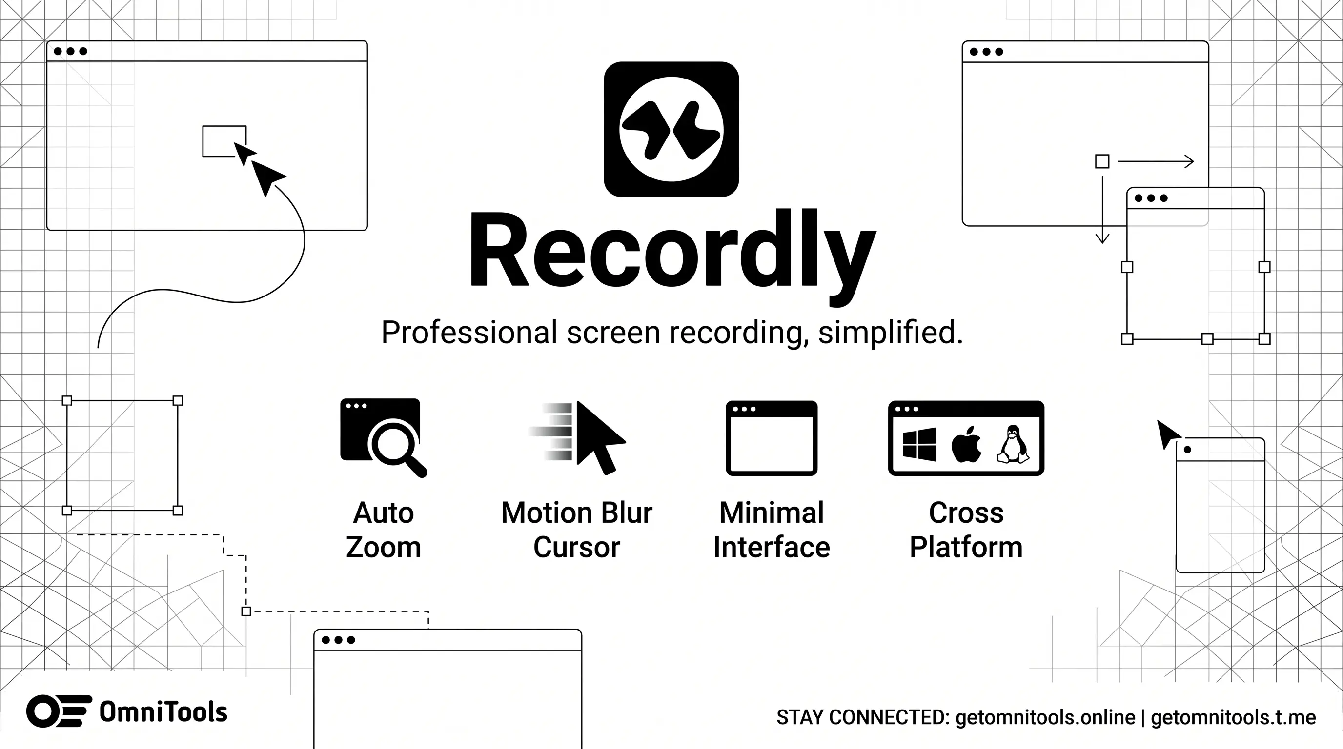 Recordly: Open-Source Screen Recorder with Auto-Zoom