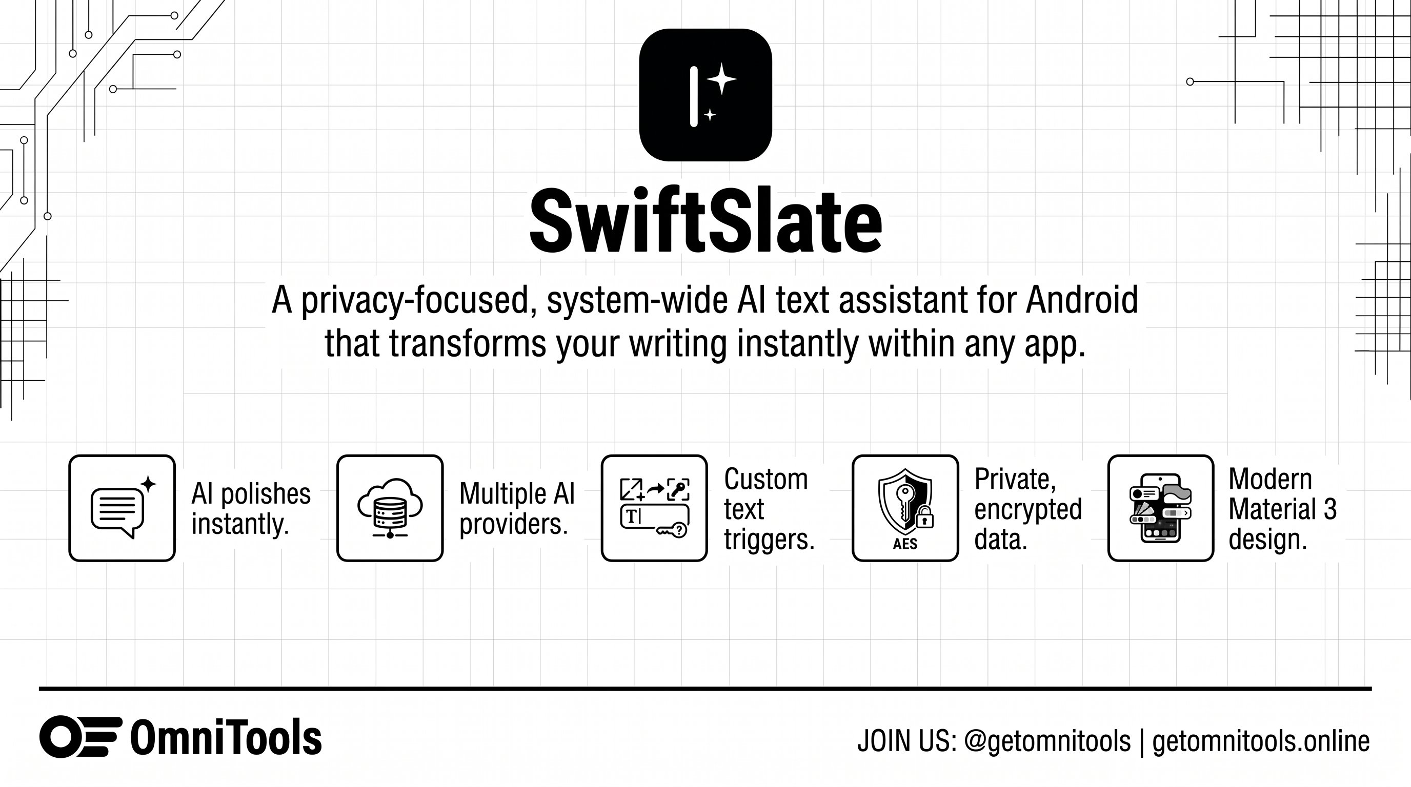 SwiftSlate: The Ultimate System-Wide AI Writing Assistant for Android